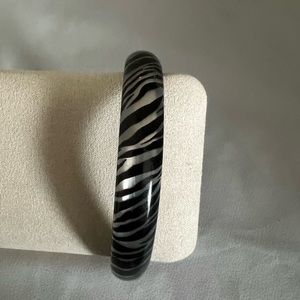 New Zebra print Acrylic Bracelet
